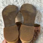 Latigo Anthropologie  Womens Shoes Rupee Sandals Leather Flat Crochet Boho 7 Photo 6