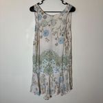 Free People Intimately  Floral Swing‎ Mini Dress Open Back Tie Detail Size Small Photo 2