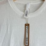 SKIMS  Sheer Jersey T-Shirt in Snow, Size Small Photo 5