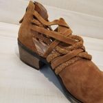 Caslon {7.5M} Liam Braided Strappy Brown Bootie Photo 5
