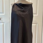 Brandy Melville  Black satin slip  Dress Photo 2