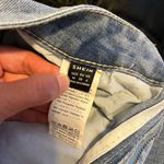SheIn Frenchy Ripped Frayed Hem Mom Jeans Size Medium Photo 4