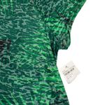 Vince Camuto XXL Green Tropical Palm Leaf Print Tunic Top Women's Photo 4