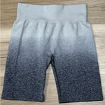 Running Girl Grey Ombre Athletic Shorts Women’s Small Gray Photo 0