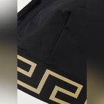 Versace Black and Gold Greca Strappy bikini top Photo 3