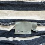 Athleta Striped Small Navy & White Faux Wrap Skirt - Versatile & Stylish Photo 2