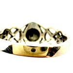 Celtic with Abalon Sterling Silver Stamped 925 Ring Size 8 Photo 3