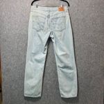 Levi's  Low Pro Straight Jeans 29 Light Wash Distressed‎ Ripped Knee Y2K Style Photo 5