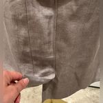 Nic & Toe Metallic Taupe Color.Lined. Zipper Closure In The Back. Sz 14. Silver Photo 6