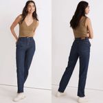Madewell Straight Leg Jeans Womens Size 26 Perfect Vintage Greenhaven Seamed Photo 1