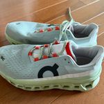 on cloud ON Cloudmonster Glacier/Meadow  Photo 6