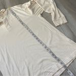 AYR Cool Polo Shirt long sleeve womens Cream (xlarge) classic preppy sporty Photo 5