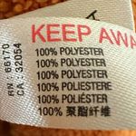 Free People Bino Pullover in Honey Eyed Orange Size Small 70s Terrycloth Beach Photo 13