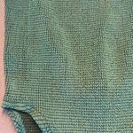 Bond eye Mara Low Back One Piece swimsuit, LAGOON LUREX, $180 Green Size undefined Photo 12