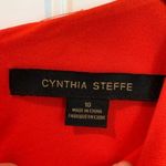 Cynthia Steffe  Size 10 Dress Anya Embroidery Cut Out Shift 3/4 Sleeve Round Neck Photo 1