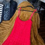 Givenchy New 4G Guipure Lace Dress in Red Photo 3