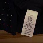 Talbots charming button front cardigan polka dots navy blue size XS Photo 4