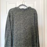 City Chic NWT Animal Print Button Down Shirt Dress Green Size 20 Mini Skin Photo 9