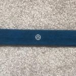 Lululemon Thin Blue Non-Slip Headband Photo 0