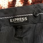 Expressions NYC Express Grey Straight Leg Trousers Pants Low Rise Business Casual Photo 2