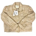 L'Agence Kasey Tweed Crop Jacket Large Bone Multi NWT Photo 6
