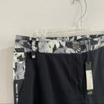 Tibi  Arel Contrast Black White Slim Trousers Stretch Pants NWT Size 4 Photo 2