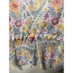 LC Lauren Conrad This is a floral print cotton kimono robe with a self-tie waist Photo 2