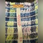 Free People long bubble sleeves ruched crop top Photo 2