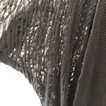 DKNY Jeans Cardigan Open Weave Black Knit Cover Up Sz 18/20W GUC Short Sleeves Photo 8