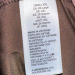 NWT THE DROP Fabia Ruched Velvet Mockneck Mini Dress in Coffee Bean Photo 8