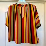 1 Madison Madison - Stunning Striped Flowy Top - Brand new condition! Photo 0