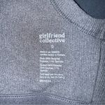 Girlfriend Collective NWOT  Grey Tank top Scoop Neck Bodysuit Small Photo 5