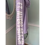 Ron Jon Surf Shop M Purple Ft. Myers Beach Hoodie Sweatshirt Front Pocket NWT Size M Photo 4