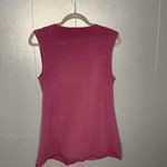 CAbi Knotted Plum Sleeveless Top Style 393. Size M Photo 5