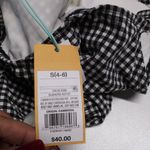 Kona Sol  Textured Gingham Ruched Full Coverage One Piece Swimsuit Size Small Photo 7