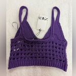 ZARA NWT  crotchet knit crop tank top Photo 2