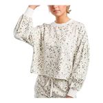 Z Supply  Painted Leopard Tempest Pullover Sweatshirt Top Women's‎ Size Medium Photo 9