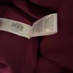 Dress the Population NWOT Tiffany One Shoulder Dark Magenta Midi Dress Sz L Photo 4