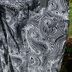 Jones New York Sport Paisley Print Black Skort 6 Photo 1