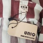 UNIQ USA Striped Ankle pants Brown Size undefined Photo 7