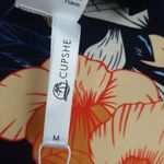 Cupshe New Women’s  1pc Floral Swimsuit Black Size Medium Photo 11