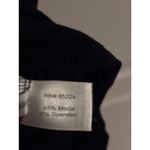 Boston Proper  Black Ruched Short Sleeve Top Womens‎ Size M Casual Photo 4