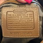 Coach Y2K Vintage Flap bag Crossbody bag brown leather silver hardware Photo 5