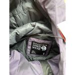 Mountain Hardwear  Mens Large First TRACKS INSULATED Snow Ski Jacket Purple/Black Photo 2