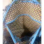 Vera Bradley  Bali Blue Paisley Floral Shoulder Bag OS Photo 8