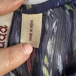 Mudd Y2K L Large Top Sheer Aztec Graphic Whimsygoth Fairy Boho Grunge Women’s Photo 4