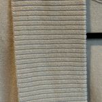 Esperanza NWT Sweater Size 1X Oatmeal Cropped Shrug New Tan Ribbed Photo 1