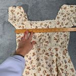 American Eagle Outfitters Cream floral dress Photo 1