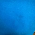 Boden Fleur Embroidered Linen Dress Size 8 Blue Floral Shift Pockets Photo 4