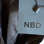 NBD ‎ Cinched Black Skirt nwt Photo 5